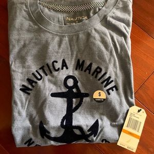 Womens Nautica marine blue t shirt Nwt